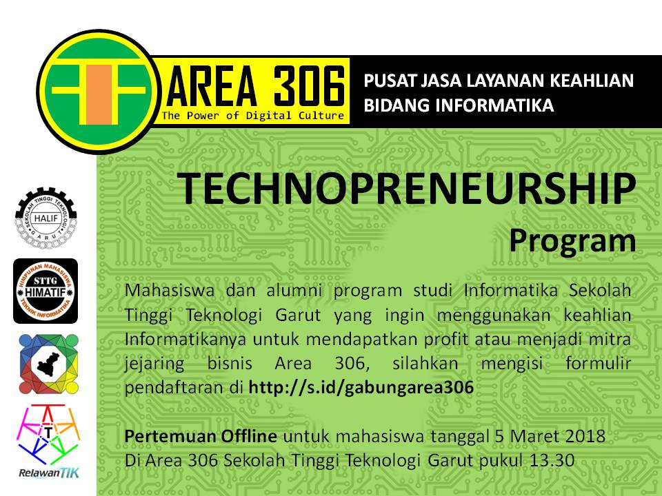 Program Technopreneurship Area 306